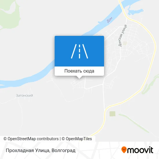 Карта Прохладная Улица
