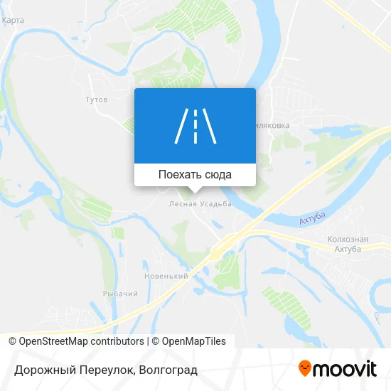 Карта Дорожный Переулок