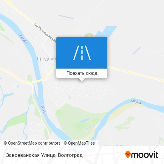 Карта Завоеванская Улица