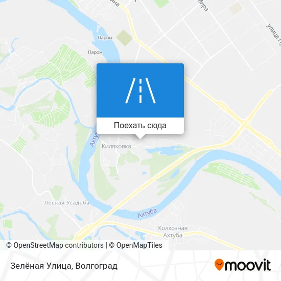 Карта Зелёная Улица