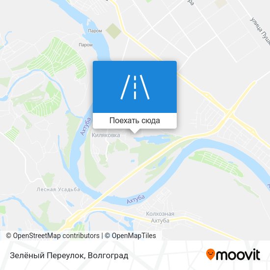 Карта Зелёный Переулок