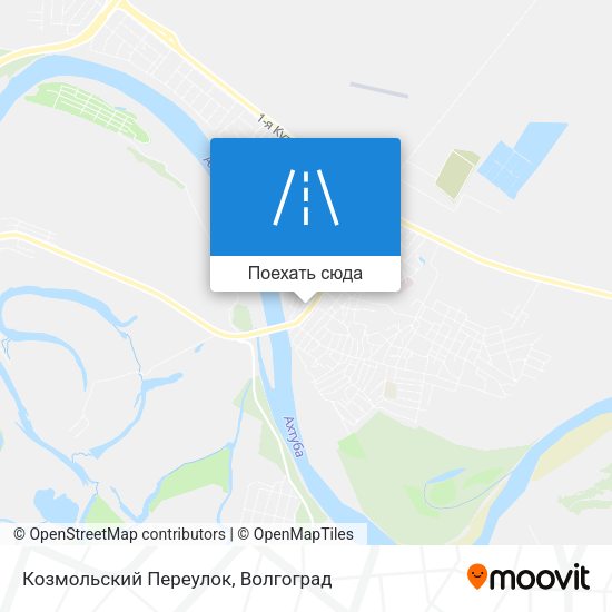 Карта Козмольский Переулок