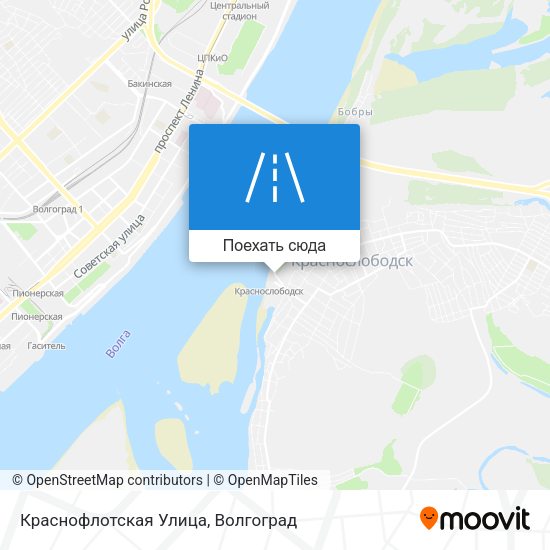 Карта Краснофлотская Улица