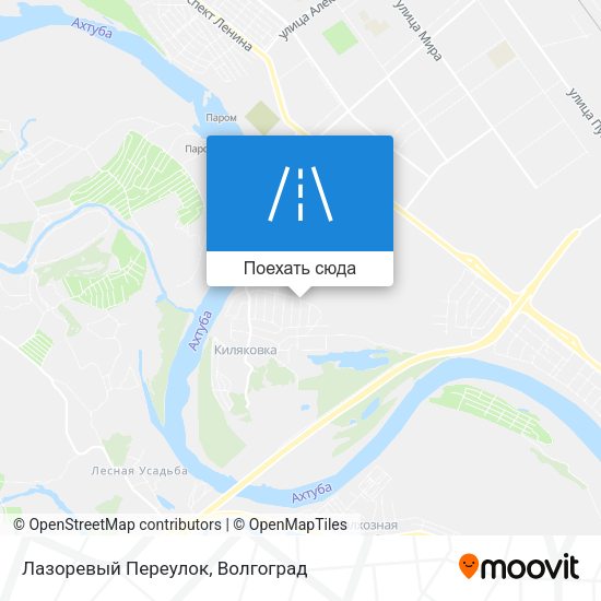 Карта Лазоревый Переулок