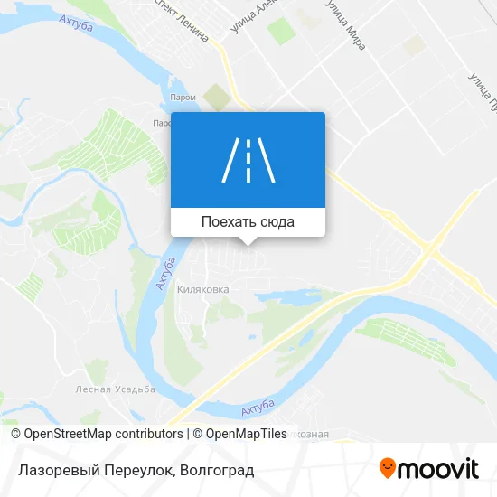 Карта Лазоревый Переулок
