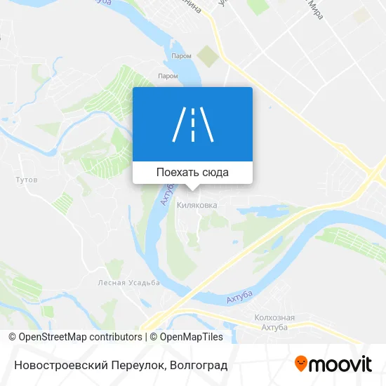 Карта Новостроевский Переулок