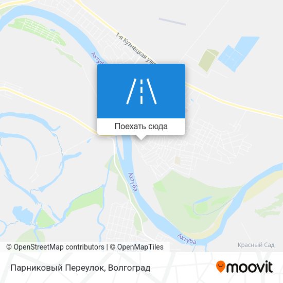 Карта Парниковый Переулок