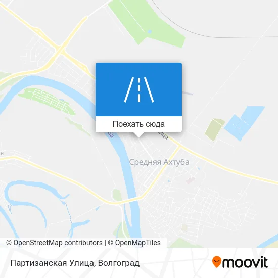 Карта Партизанская Улица