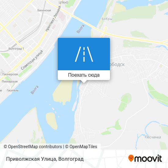 Карта Приволжская Улица