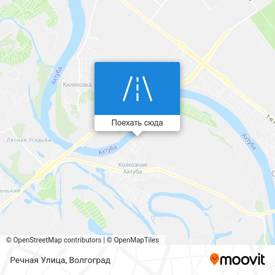 Карта Речная Улица