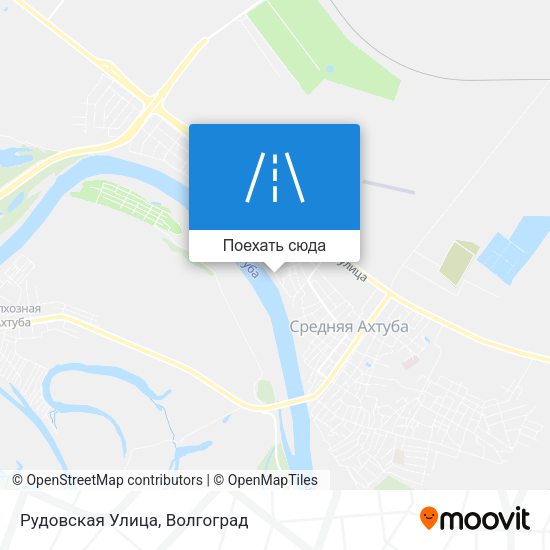 Карта Рудовская Улица