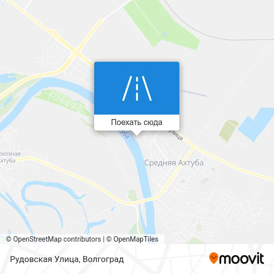 Карта Рудовская Улица