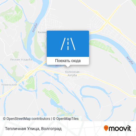 Карта Тепличная Улица