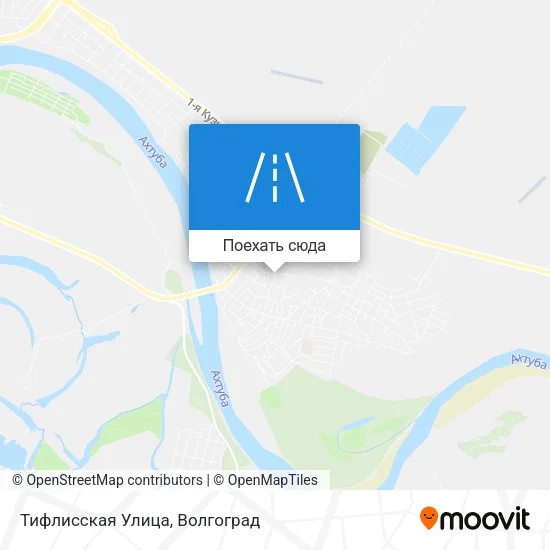 Карта Тифлисская Улица