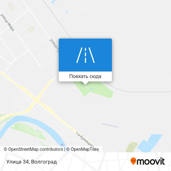 Карта Улица 34
