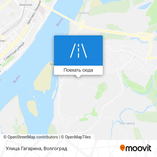 Карта Улица Гагарина