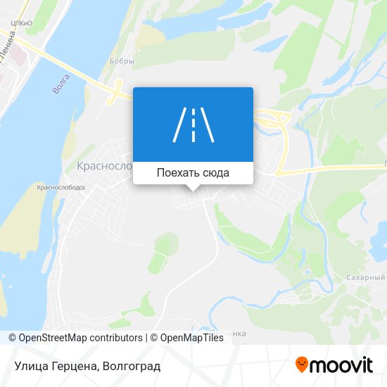 Карта Улица Герцена