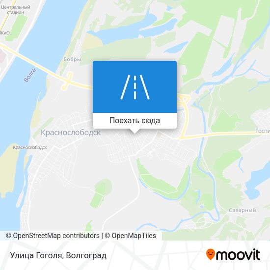 Карта Улица Гоголя