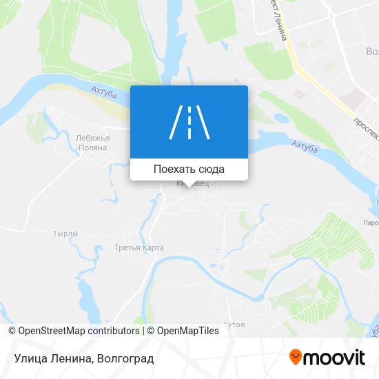 Карта Улица Ленина