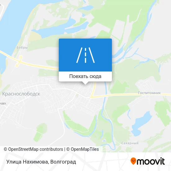 Карта Улица Нахимова