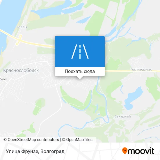 Карта Улица Фрунзе