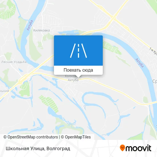 Карта Школьная Улица