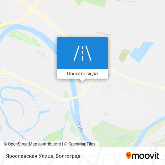 Карта Ярославская Улица