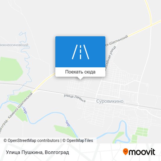 Карта Улица Пушкина