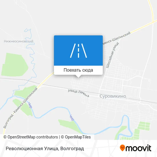 Карта Революционная Улица