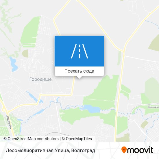 Карта Лесомелиоративная Улица