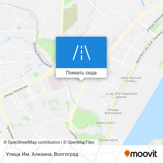 Карта Улица Им. Алехина