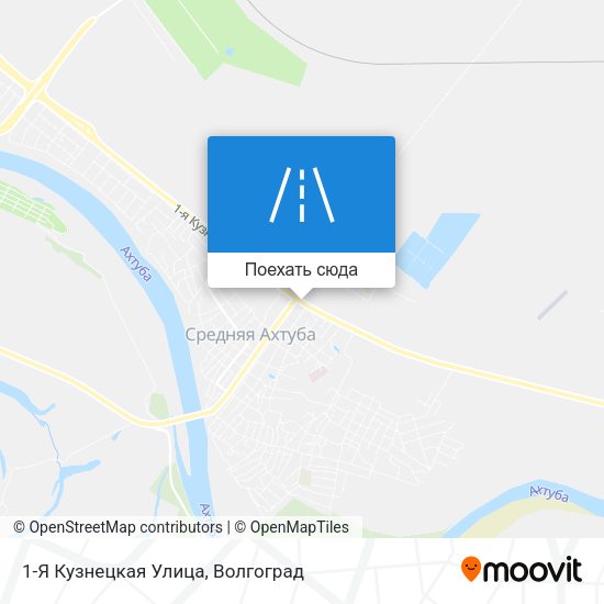 Карта 1-Я Кузнецкая Улица