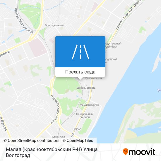Карта Малая (Краснооктябрьский Р-Н) Улица