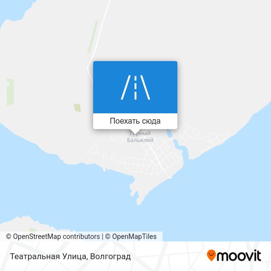 Карта Театральная Улица