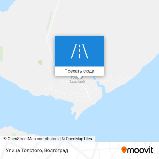 Карта Улица Толстого