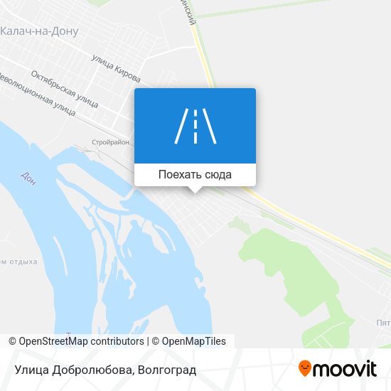 Карта Улица Добролюбова