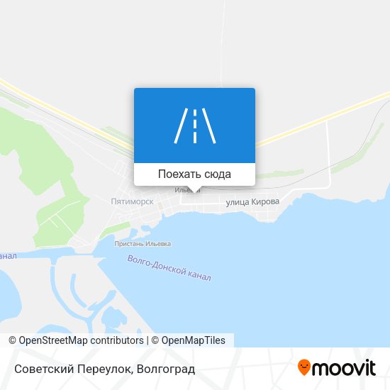 Карта Советский Переулок