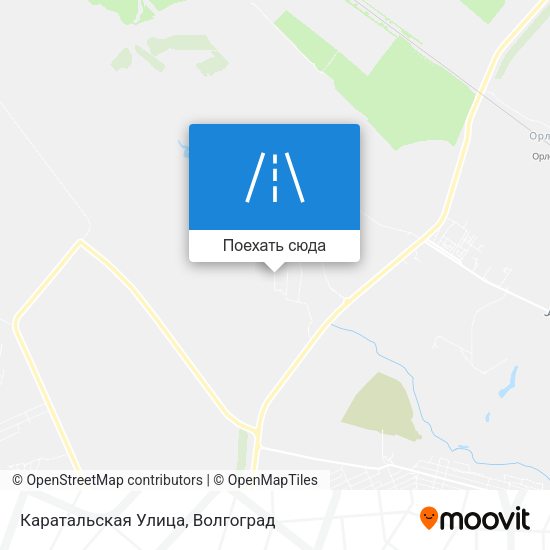 Карта Каратальская Улица