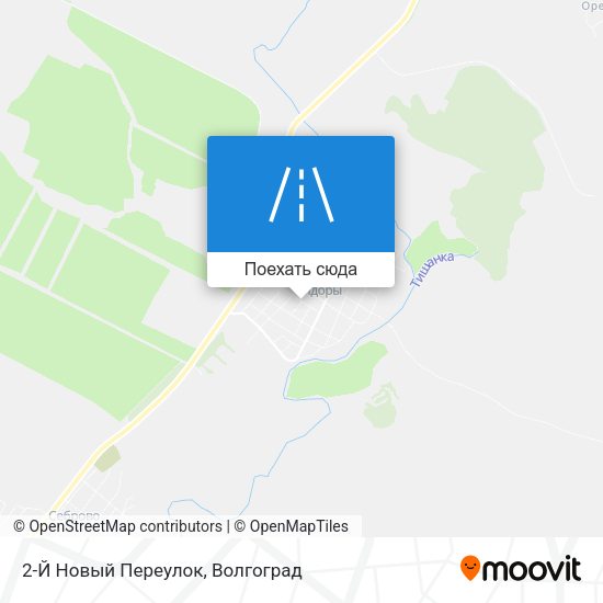 Карта 2-Й Новый Переулок
