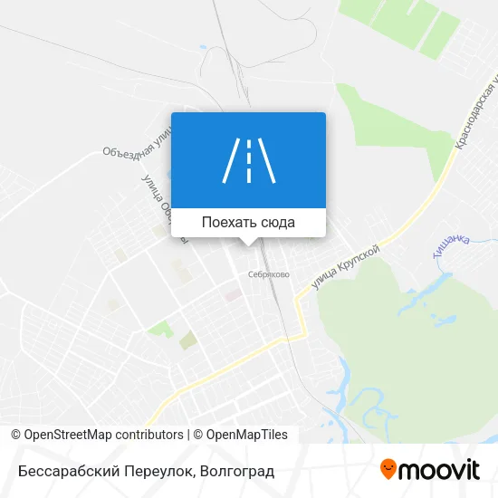 Карта Бессарабский Переулок