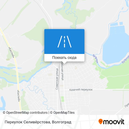 Карта Переулок Селивёрстова