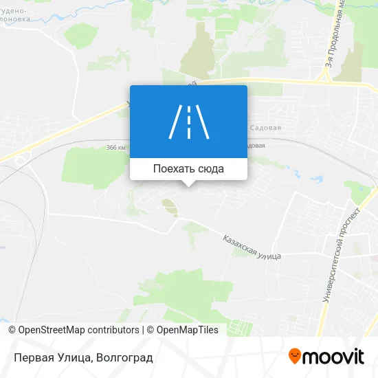 Карта Первая Улица