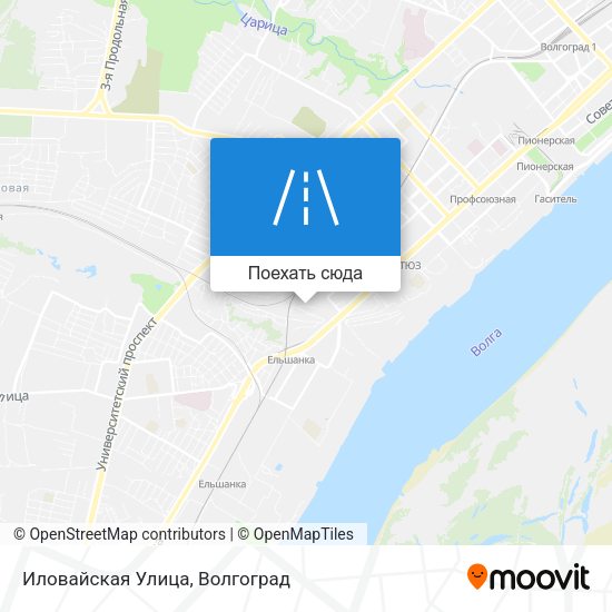 Карта Иловайская Улица