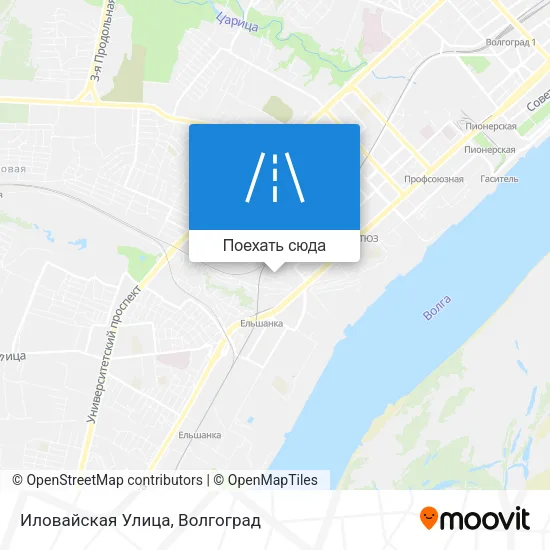 Карта Иловайская Улица
