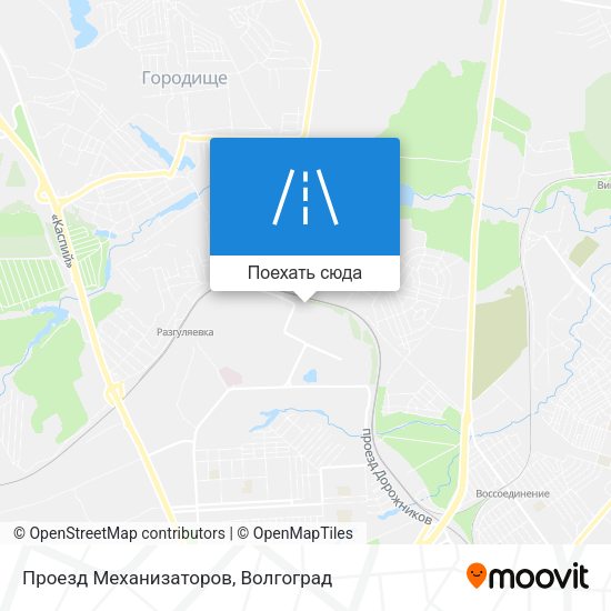 Карта Проезд Механизаторов