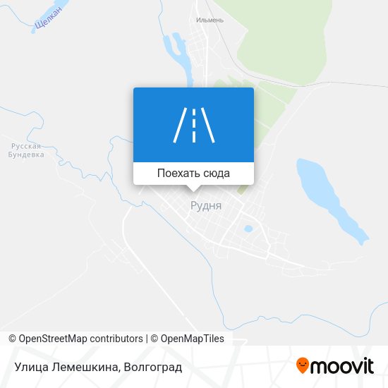 Карта Улица Лемешкина