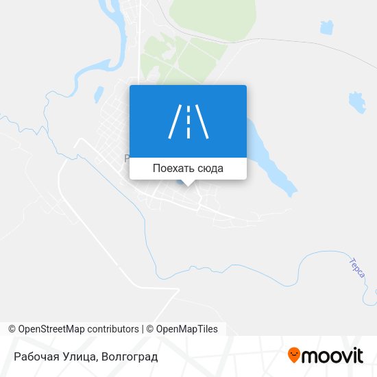 Карта Рабочая Улица