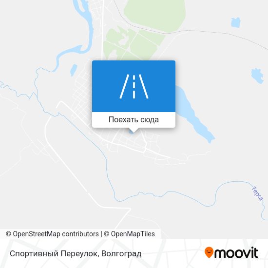Карта Спортивный Переулок