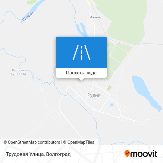 Карта Трудовая Улица