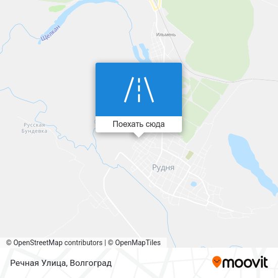 Карта Речная Улица